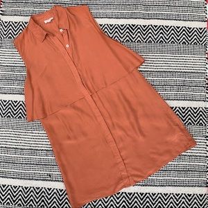 AG Adriano Goldschmied 100% Silk Sleeveless Blouse size S